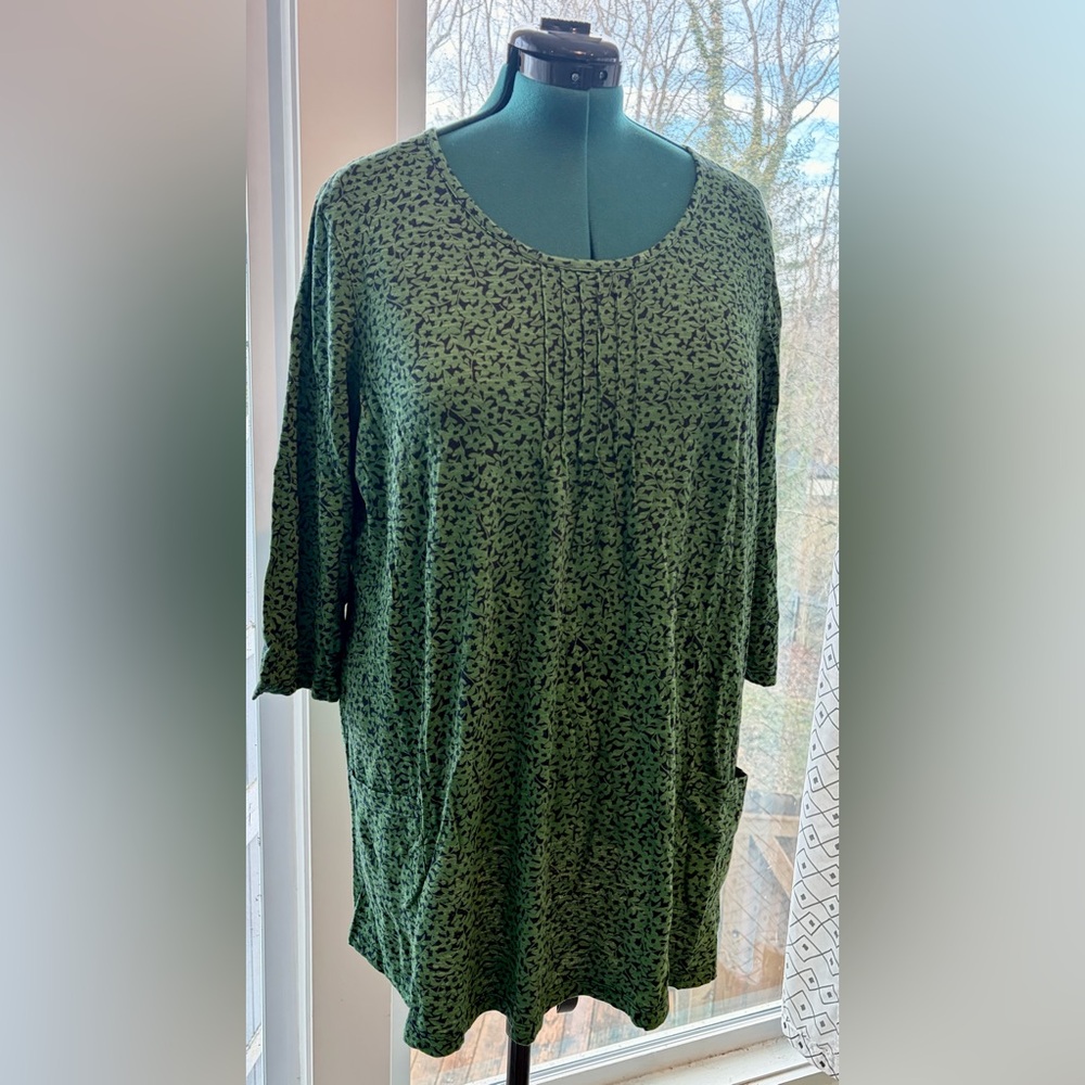 Seasalt Cornwall Busy Lizzy organic cotton tunic. Us14